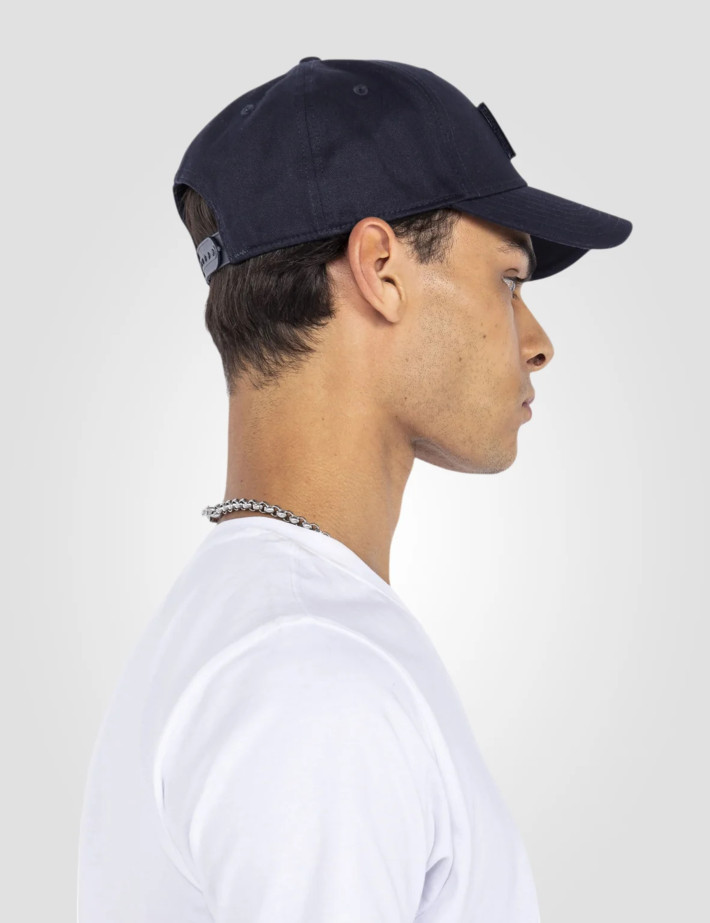 SCHOTT Casquette Badge Détachable Marine - 4