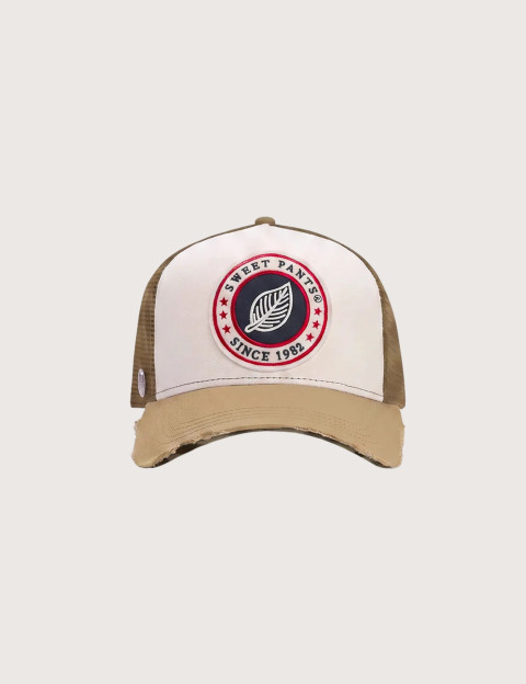 SWEET PANTS Casquette Destroy Bi-Colore Homerun Kaki Camo - 5