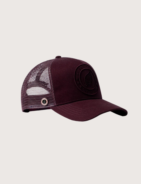 SWEET PANTS Casquette Trucker Unie Brod 3D Bordeaux - 3