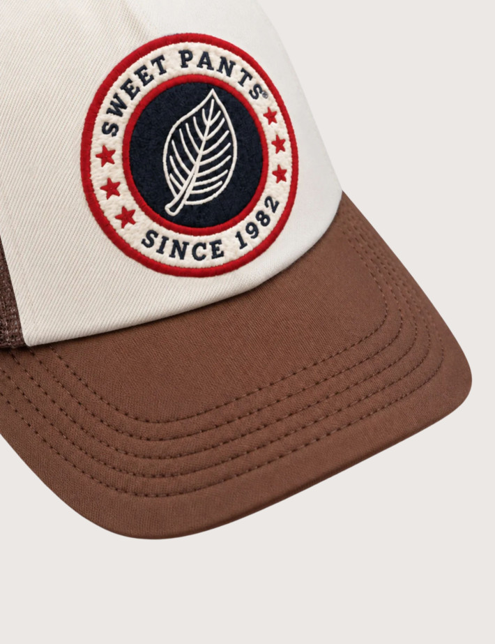 SWEET PANTS Casquette Bouclette Logo Gym Cap Toffee - 4