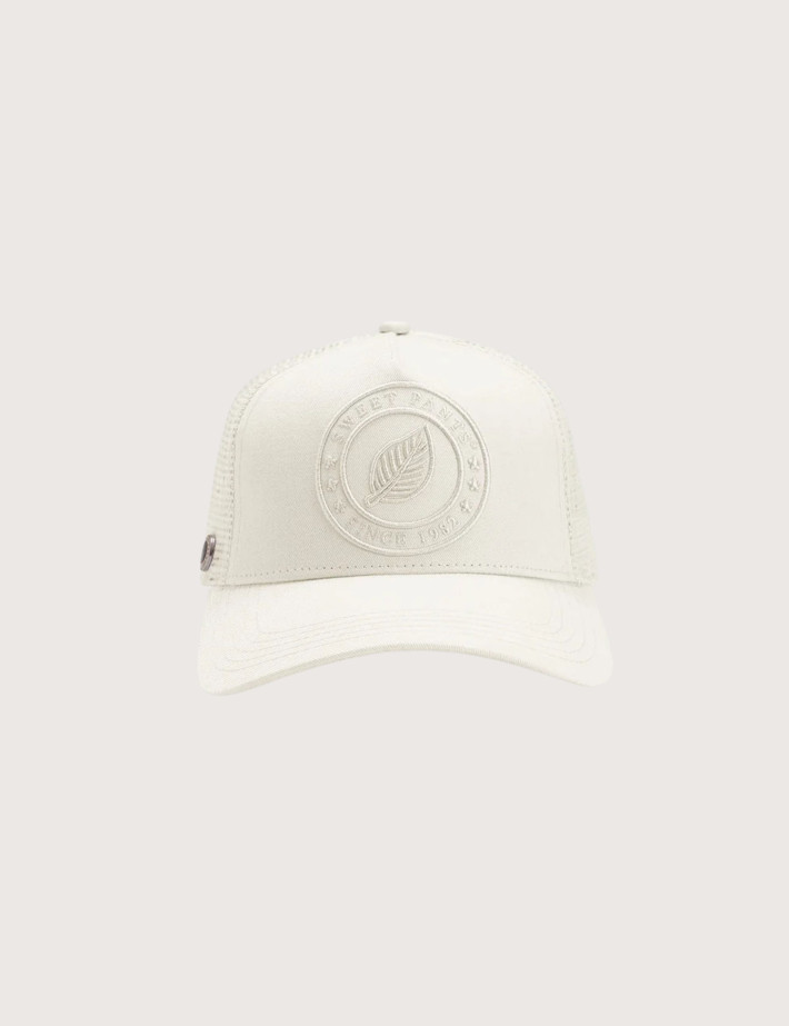 SWEET PANTS Casquette Trucker Unie Brod 3D Blanc