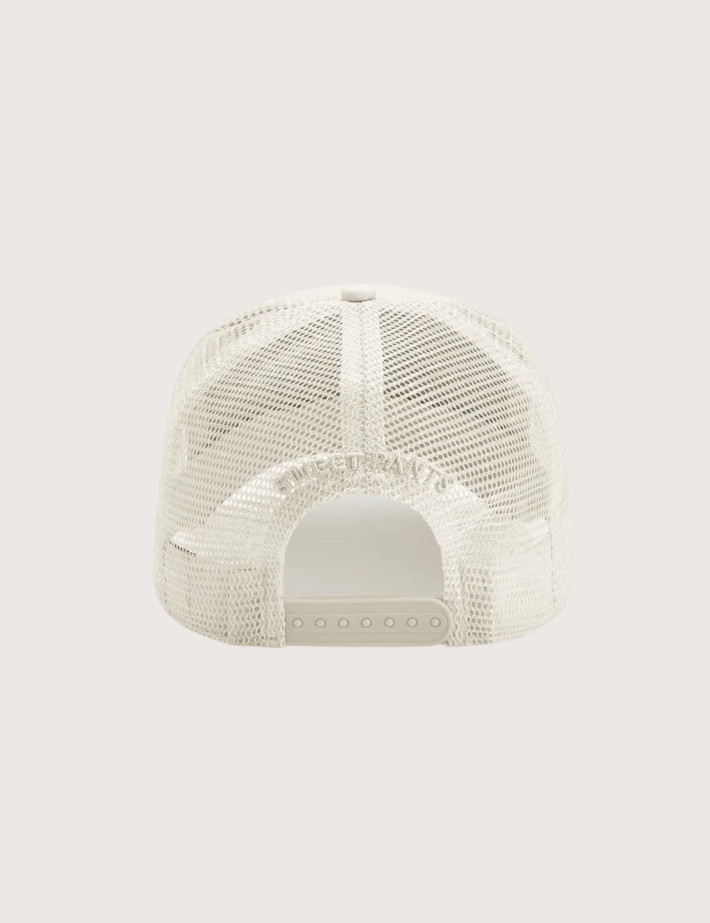 SWEET PANTS Casquette Trucker Unie Brod 3D Blanc - 2