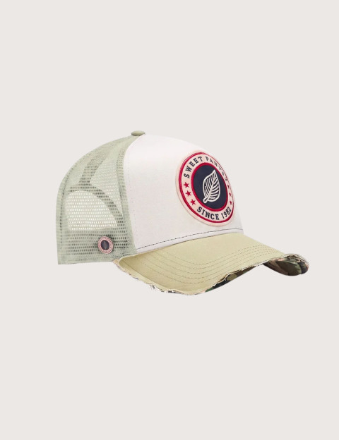 SWEET PANTS Casquette Destroy Bi-Colore Homerun Argile Camo - 3