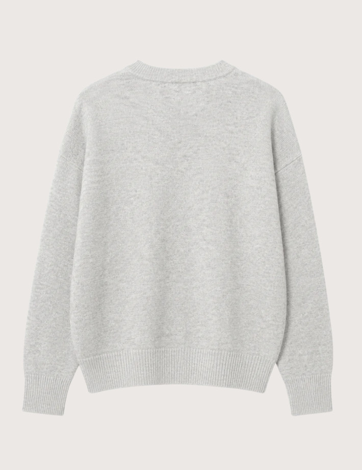 Eleven Paris Pull Mixte Tokyo Gris Chiné - 2