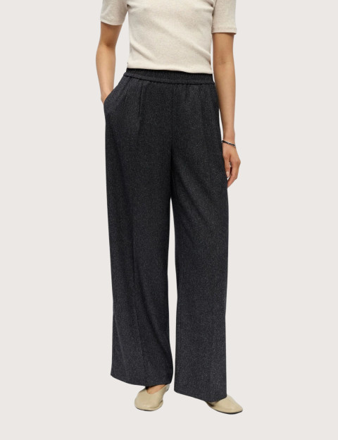 OBJECT Pantalon Tailleur Femme Sanja Noir - 2