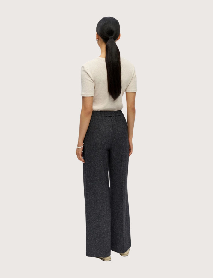 OBJECT Pantalon Tailleur Femme Sanja Noir - 3