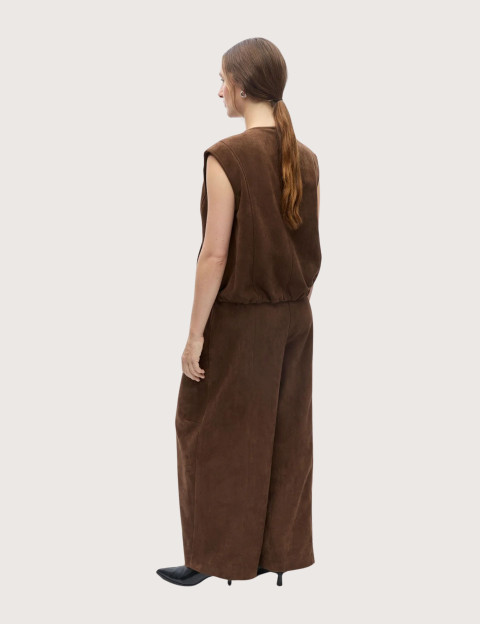 OBJECT Veste Sans Manches Femme Denna Camel - 3