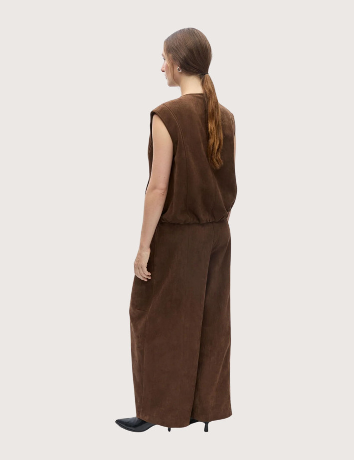 OBJECT Veste Sans Manches Femme Denna Camel - 3