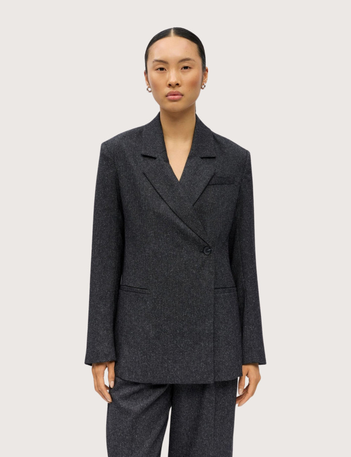 OBJECT Veste Blazer Femme Sanja Noir - 2