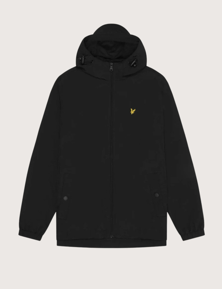 Lyle & Scott Veste à Capuche Zippée Homme Noir