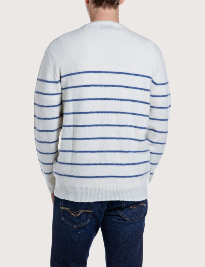 REPLAY Marinière en Maille Homme C07L - 4