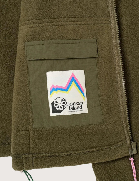Jonsen Island Veste Polaire Homme Ventura Kaki - 2