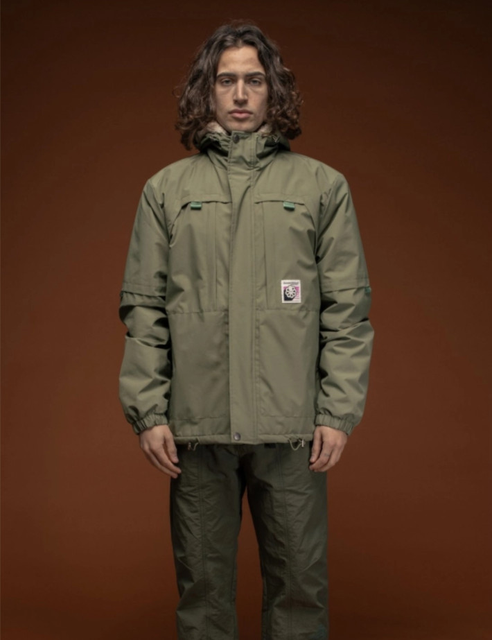 Jonsen Island Parka Homme Jad Kaki - 3