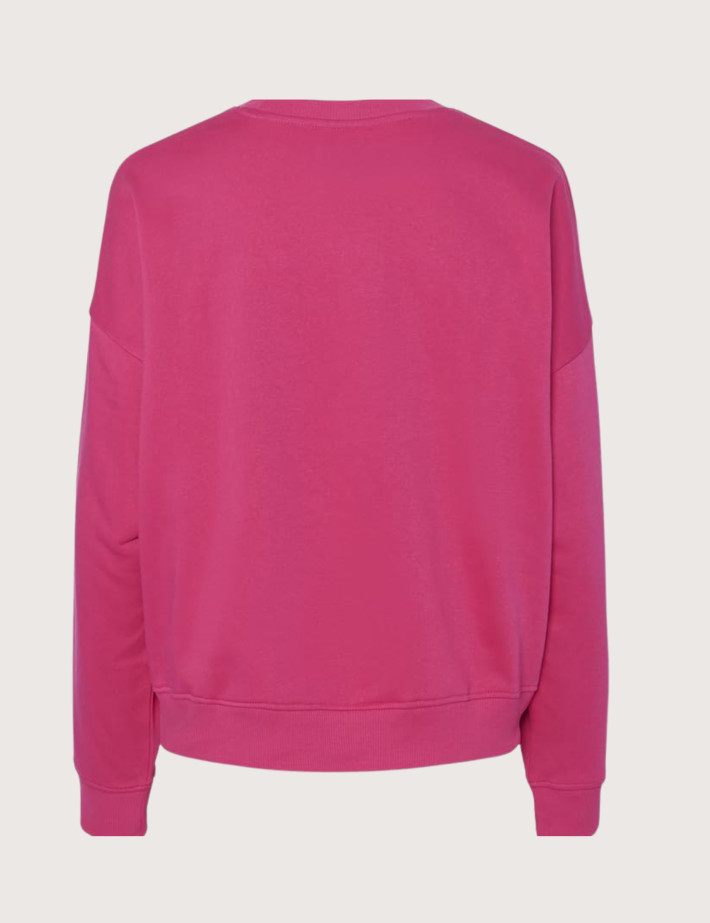 PIECES Sweat Femme Tulip Fuschia Amour - 2