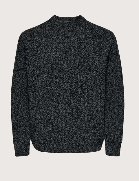 Only & Sons Pull Homme Join Noir