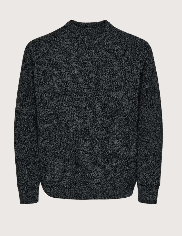 Only & Sons Pull Homme Join Noir