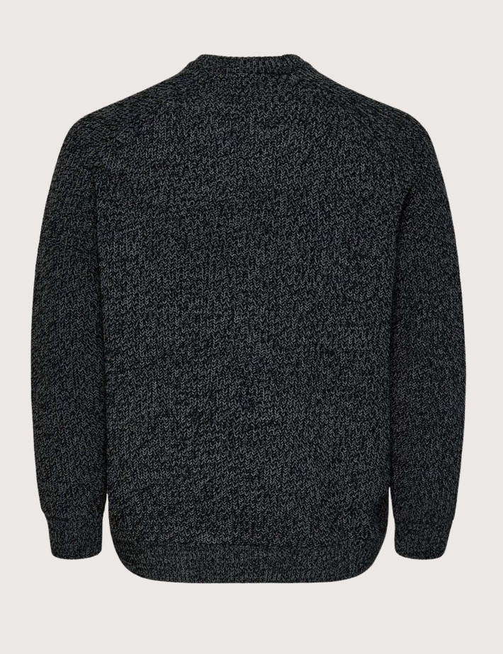 Only & Sons Pull Homme Join Noir - 2