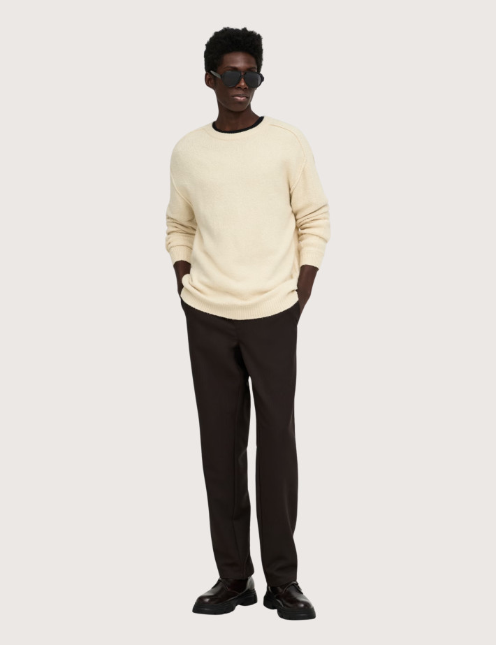 Only & Sons Pull Homme James Beige - 3