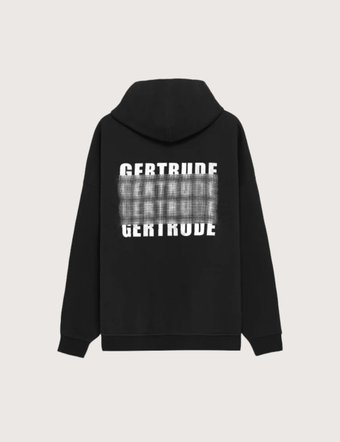 GERTRUDE Sweat à Capuche Mixte Antoine Dots Print au Dos Noir - 2
