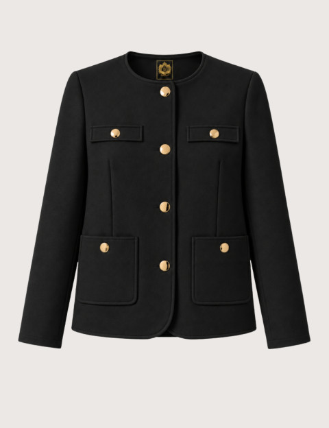 HBT TAYLOR CHIC 3W | DREW Veste Courte Femme Noir