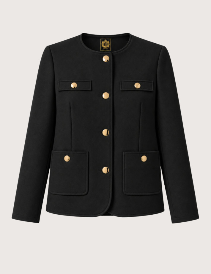 HBT TAYLOR CHIC 3W | DREW Veste Courte Femme Noir