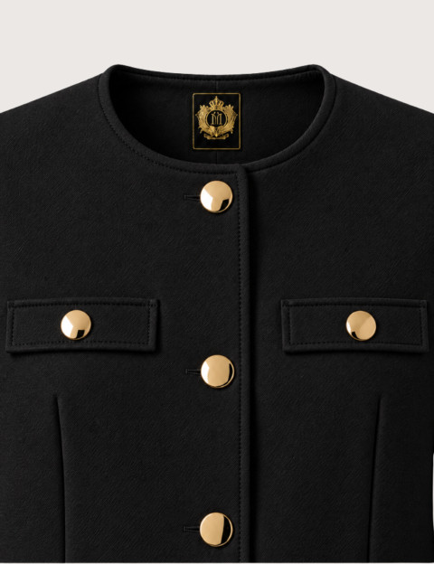 HBT TAYLOR CHIC 3W | DREW Veste Courte Femme Noir - 3