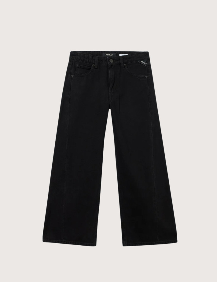 REPLAY Jean Enfant Coupe Baggy Mairred Noir C098