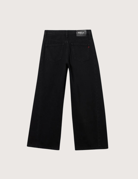REPLAY Jean Enfant Coupe Baggy Mairred Noir C098 - 2