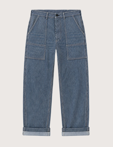REPLAY Pantalon Homme Coupe Regular Rayé Bryen C0BZ