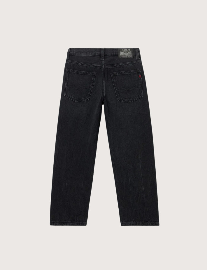 REPLAY Jean Enfant Wiatt Relaxed Noir C099 - 2