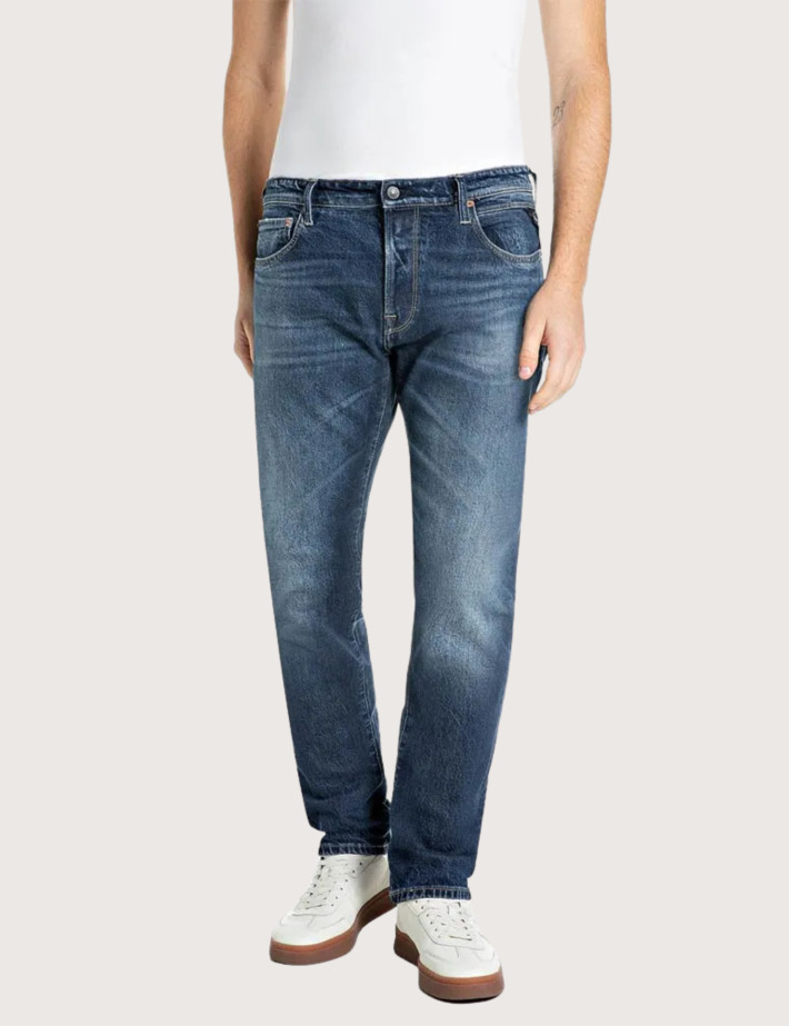 REPLAY Jean Homme Coupe Droite Aideen C007 - 2