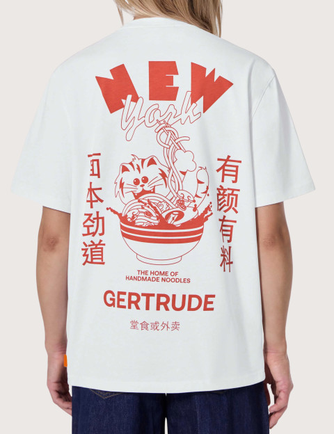 GERTRUDE T-Shirt Adulte Leon NY Blanc - 2