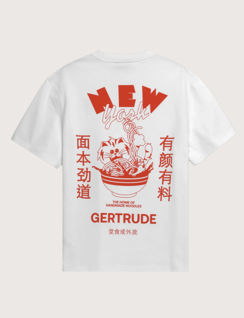 GERTRUDE T-Shirt Adulte Leon NY Blanc - 3