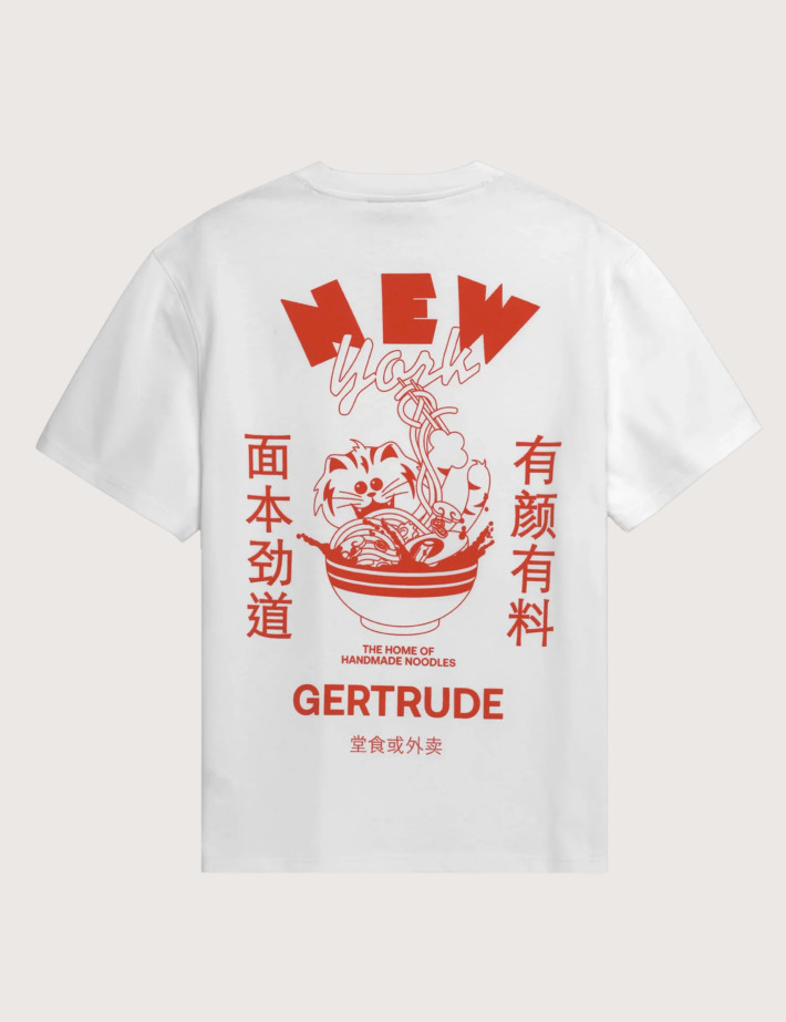 GERTRUDE T-Shirt Adulte Leon NY Blanc - 3