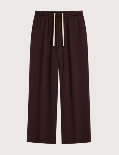 SWEET PANTS Bas de Jogging Femme Coupe Droite Endless Straig Marron
