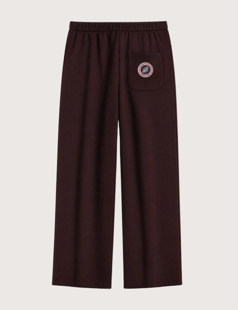 SWEET PANTS Bas de Jogging Femme Coupe Droite Endless Straig Marron - 2