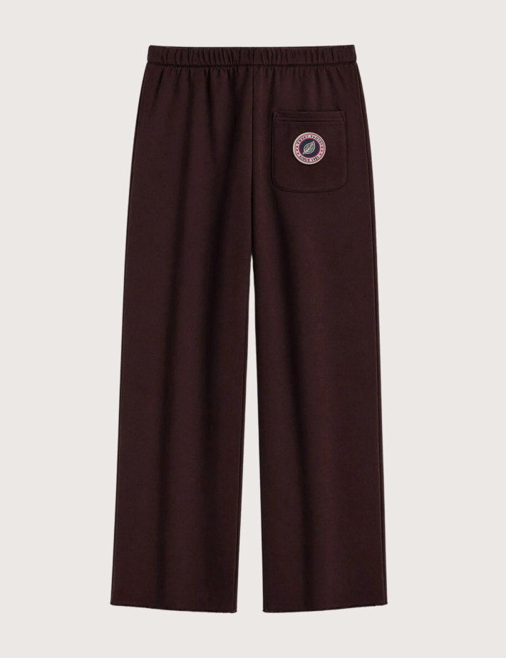 SWEET PANTS Bas de Jogging Femme Coupe Droite Endless Straig Marron - 2