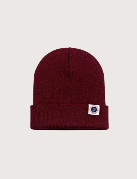 SWEET PANTS Bonnet Unisex Heritage Beany Bordeaux