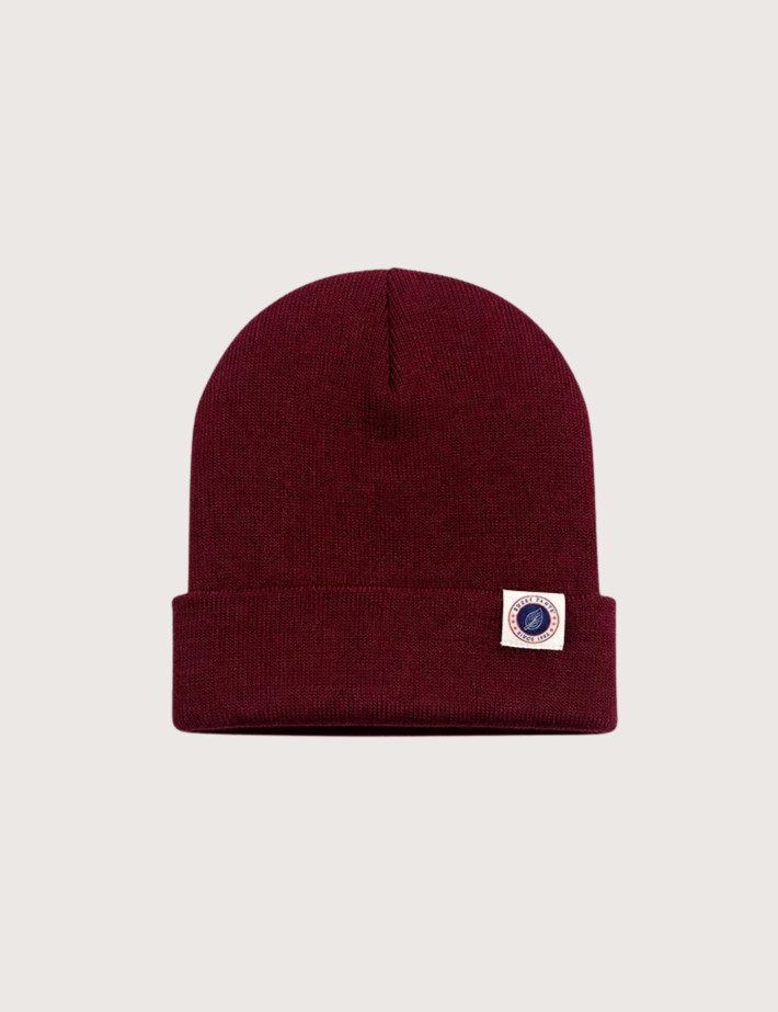 SWEET PANTS Bonnet Unisex Heritage Beany Bordeaux