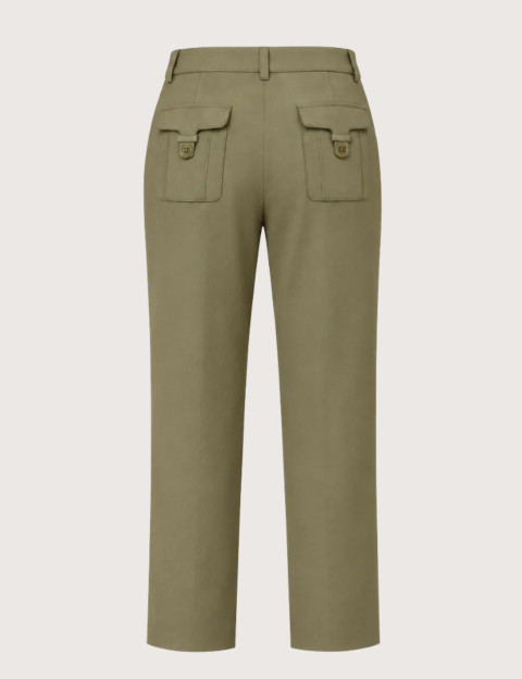 HBT TAYLOR CHIC 3W | FINN Pantalon Femme Kaki - 2