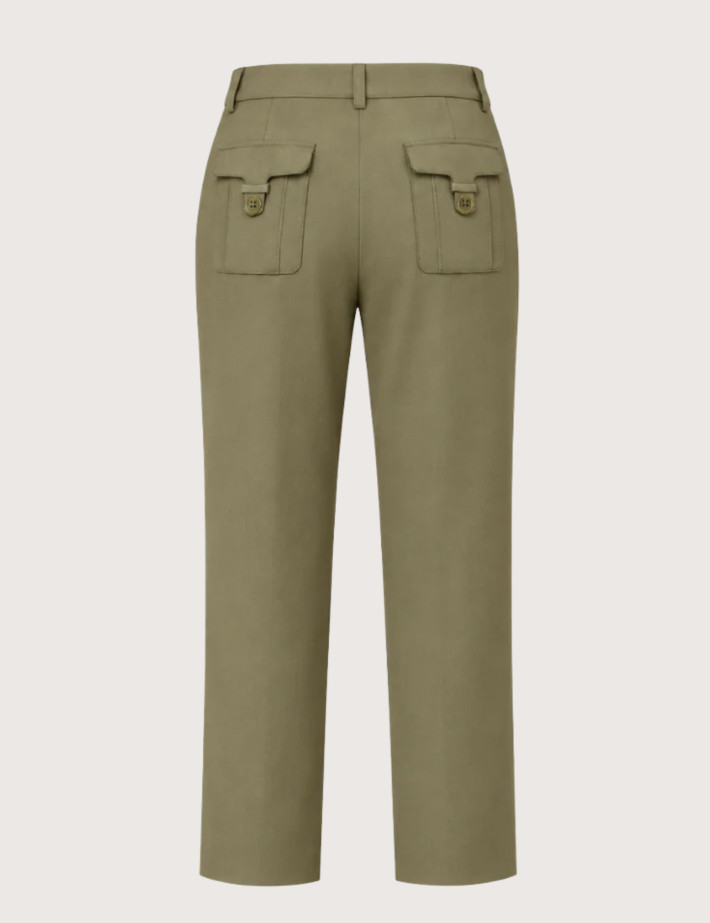 HBT TAYLOR CHIC 3W | FINN Pantalon Femme Kaki - 2
