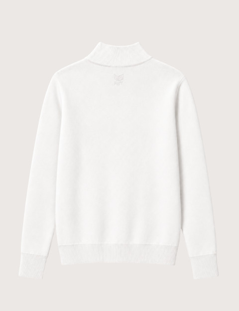 HBT BASICS KNITWEAR | DIEGO Pull Uni Homme Ecru - 2