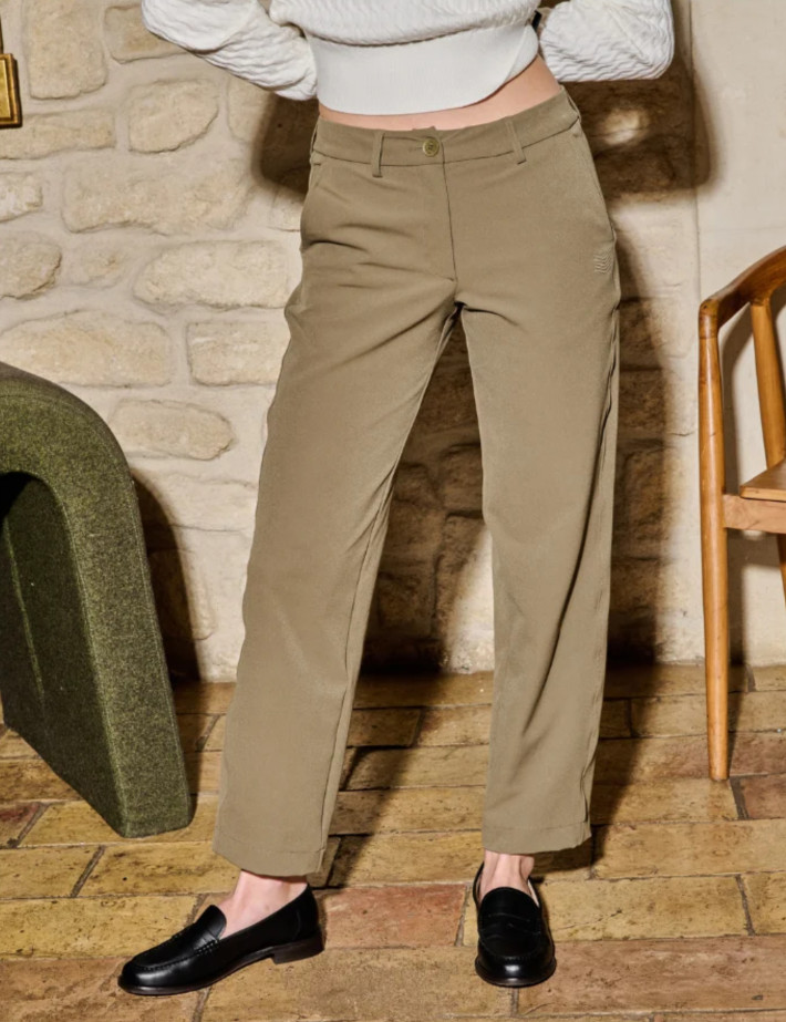 HBT TAYLOR CHIC 3W | FINN Pantalon Femme Kaki - 3