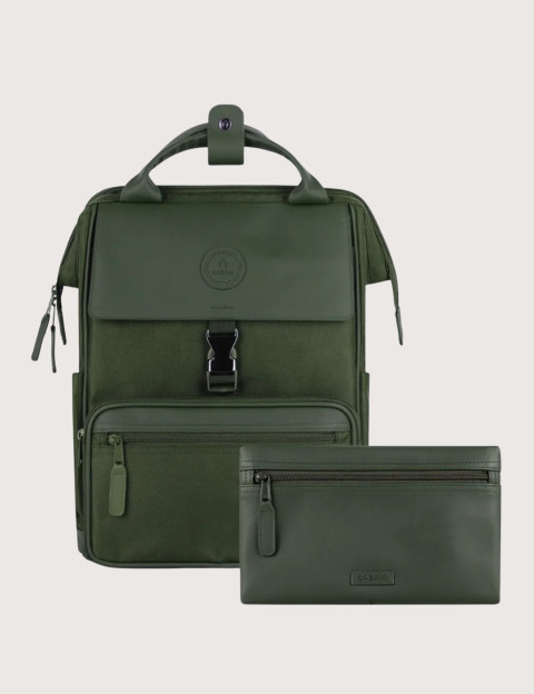 CABAIA Sac à Dos Adventurer Medium Bold Avignon + 2 Pochettes