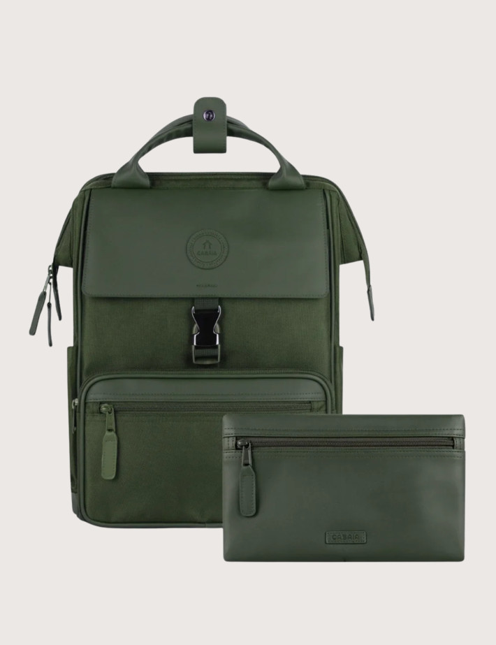 CABAIA Sac à Dos Adventurer Medium Bold Avignon + 2 Pochettes