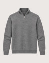 HBT BASICS KNITWEAR | DIEGO Pull Uni Homme Gris