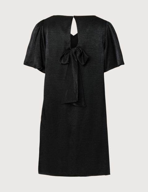 PIECES Robe Manches Courtes Eunice Noir - 2