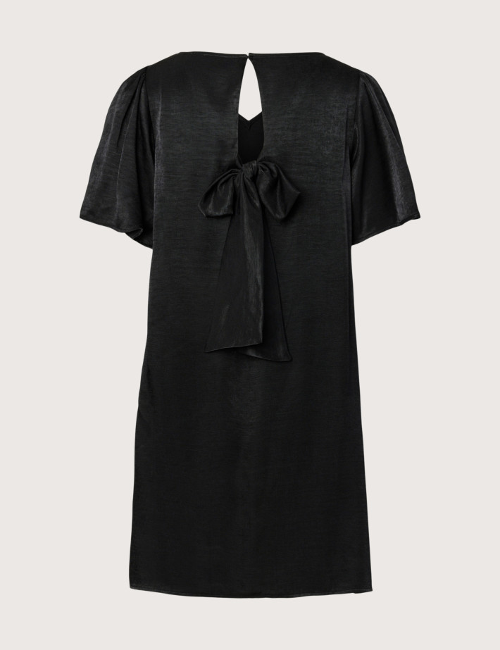 PIECES Robe Manches Courtes Eunice Noir - 2