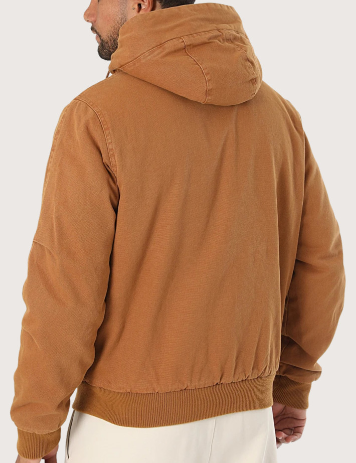 SCHOTT Blouson Homme Chandler à Capuche Camel - 5