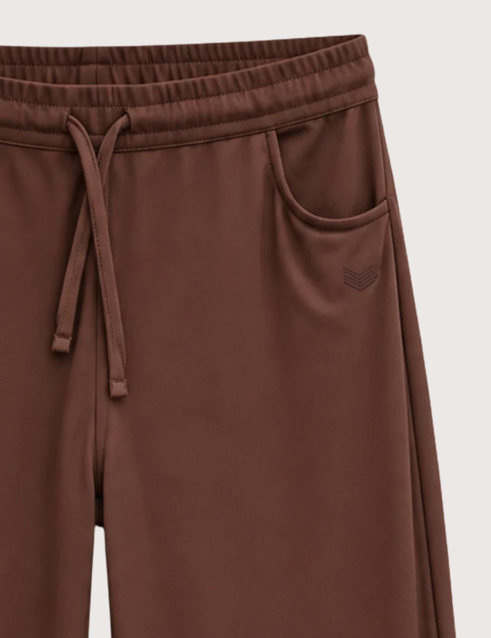 HBT BASICS WARM TECH | ZIGGY Pantalon Femme Marron - 4